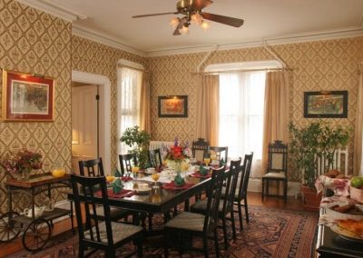 The Prince Albert Hall Dining Room.