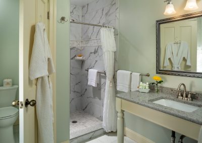 Charing Cross Bathroom with Vanity Sink, Shower & Water Closet